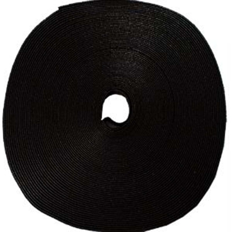 Vertical Cable | Tie Wraps Velcro 75&#39; X 1/2&quot; Black