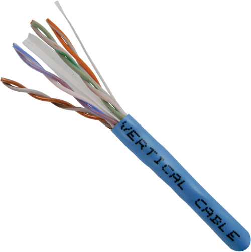 Vertical Cable | Cable Cat 6 4PR 1000&#39; Blue PB