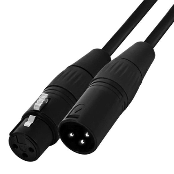 CALRAD | Microphone Cable 1&#39; XLR M/F