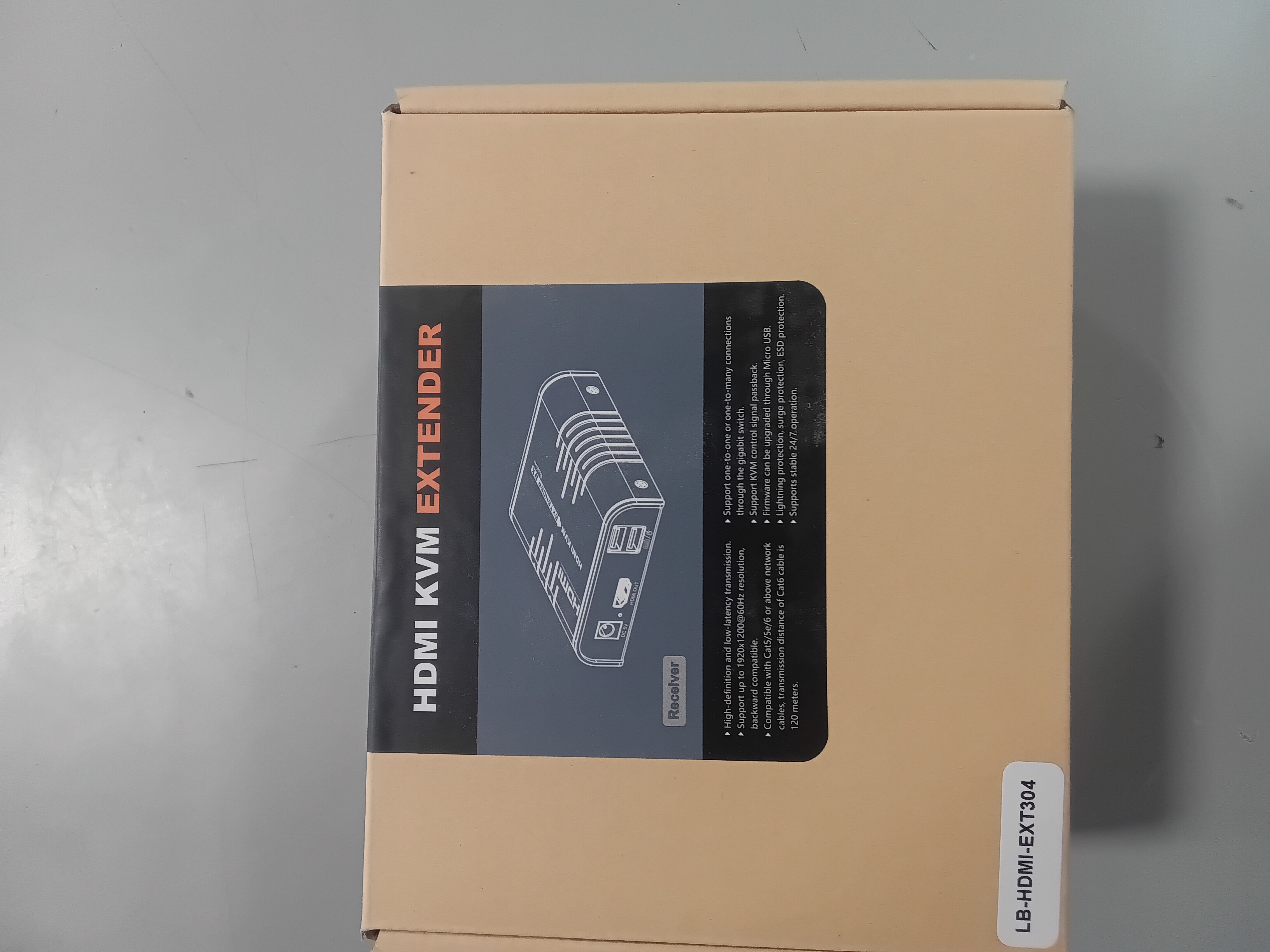 LIONBEAM - HDMI KVM Reciever  ONLY Compatible with Lionbeam 