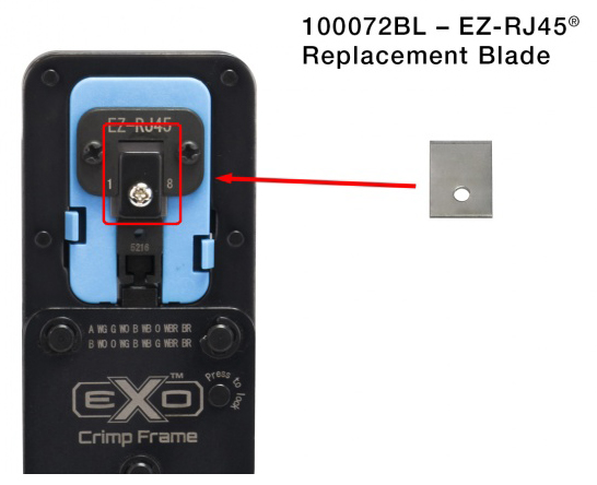 Platinum Tools | EZ-RJ45 Die Replacement Blade