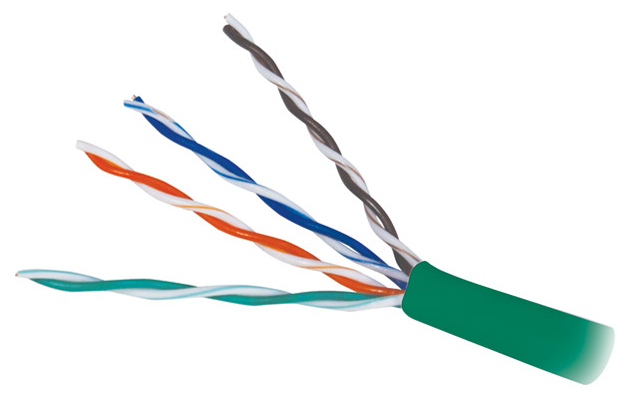 LIONBEAM | Cable Cat 5e 4 PR 1000&#39; PVC Green PB