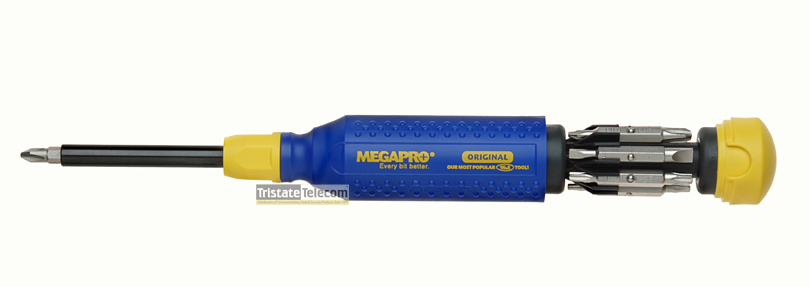 MEGAPRO | Screwdriver 15 In 1 Driver Blue/Yellow