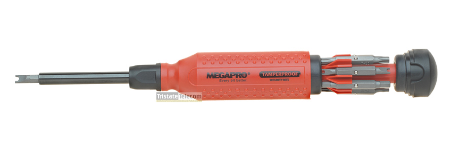 MEGAPRO | Screwdriver 15 In 1
Tamperproof Red/Blac