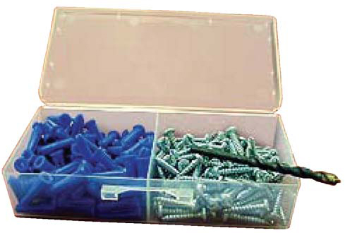 AFCO | Conical Plastic Anchor Kit 8-10 X 1&quot;