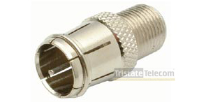 TRISTATE | Connector
F-Jack-F-Quick-Plug Adptr 25PK