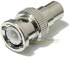 Connector BNC Plug - RCA Jk Adptr 10 PK