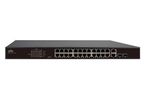 Switch 24 Ports 10/100 PoE 
2 Uplink ports 370 Watts
NSW2010-24T2GC-POE-IN