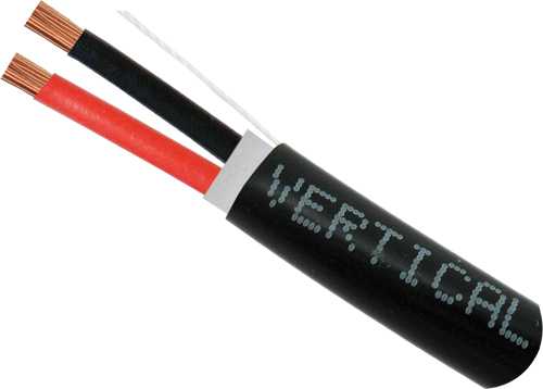 Vertical Cable - Cable 16/2 STR DB 500' PB Black Direct 