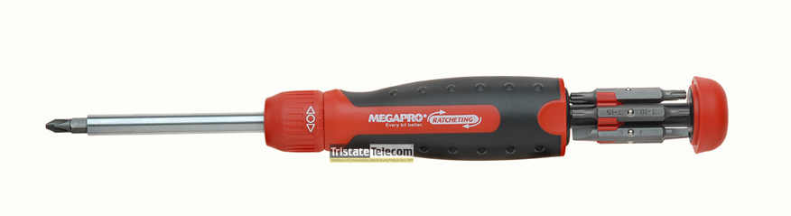 MEGAPRO | Screwdriver 13 In 1 Ratcheting Driver