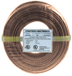 GENESIS CABLE | Cable 22/4 SOL 500&#39; Brown CP