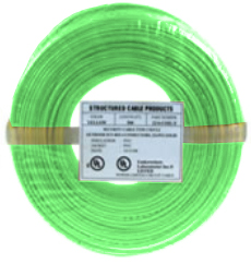 GENESIS CABLE | Cable 22/4 SOL
500&#39; Green CP