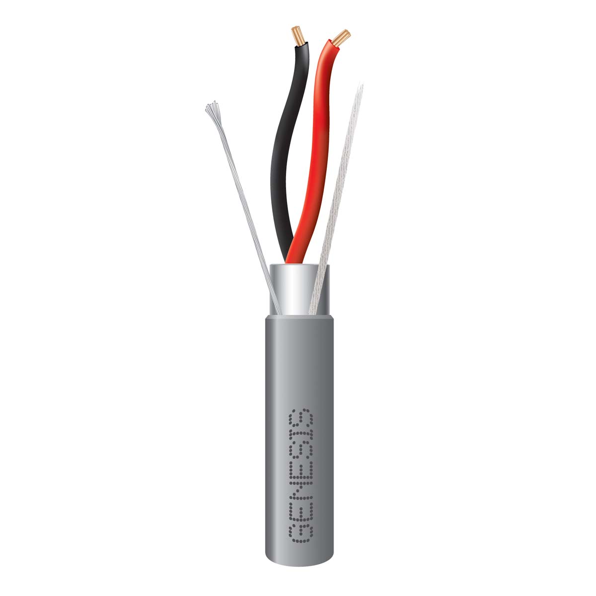 GENESIS CABLE | Cable 18/2 STR OAS CMR 1000&#39; PB Gray Riser