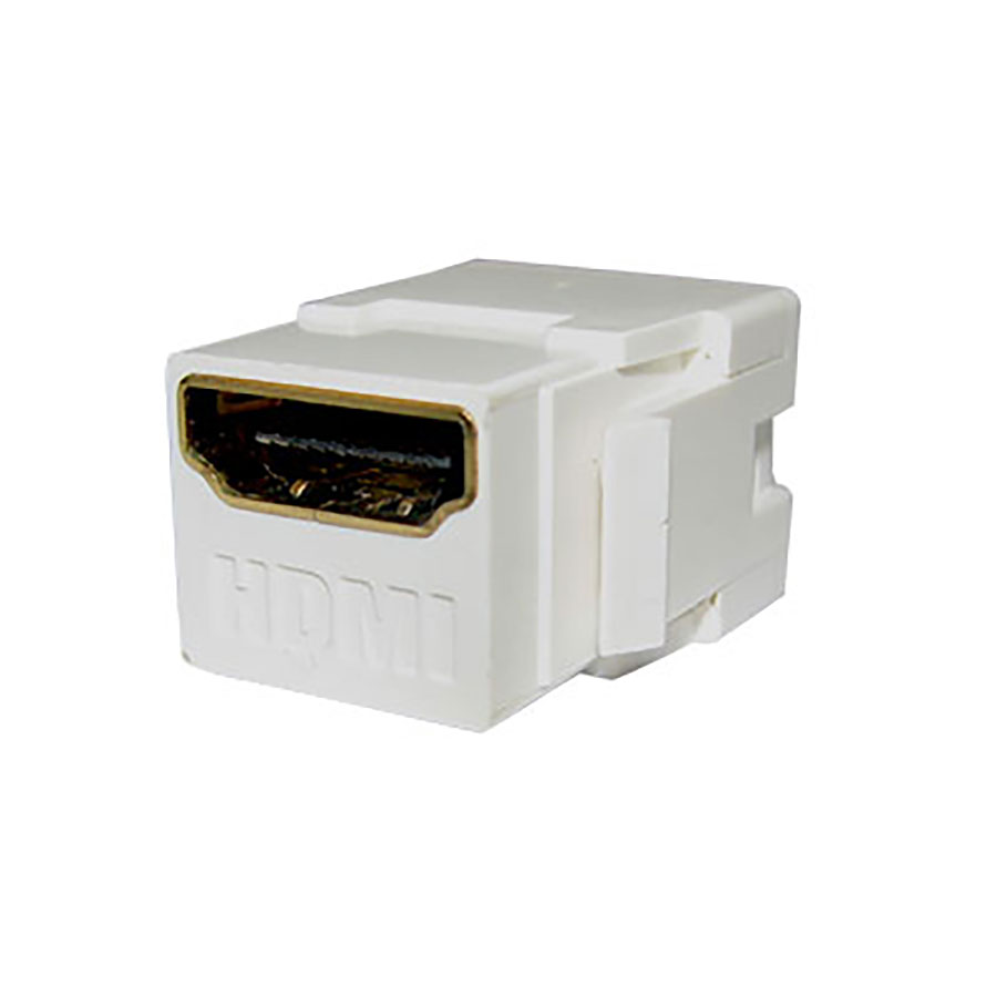 SCP - HDMI KEYSTONE INSERT -  WHITE - 1 EA/BAG