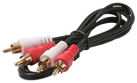 CALRAD | 2-RCA Stereo Audio Patch Cord 3FT