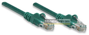 INTELLINET | Patch Cord CAT 5e
W/Boot 3&#39; Green