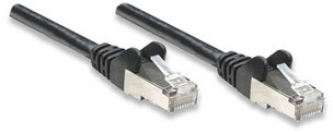 INTELLINET | Patch Cord CAT 6 3&#39; Black