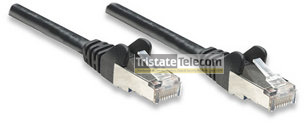 INTELLINET | Patch Cord Cat 6 50&#39; Black