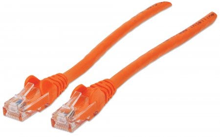 INTELLINET | Patch Cord Cat 6 3&#39; Orange