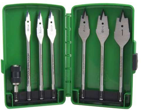 ITM | Drill Bit Kit Self Feeding Spade Type