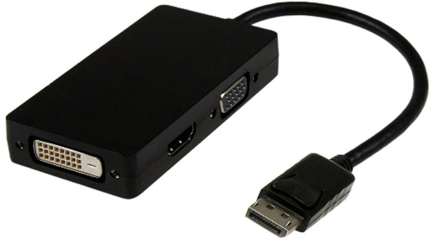 CALRAD | DisplayPort to HDMI,  DVI or VGA Adapter