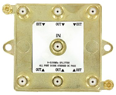 Leviton | SPLITTER VIDEO 1X6 2GHZ