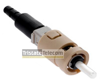 Leviton | Fiber FastCAM Connector MM ST 62.5 Beige