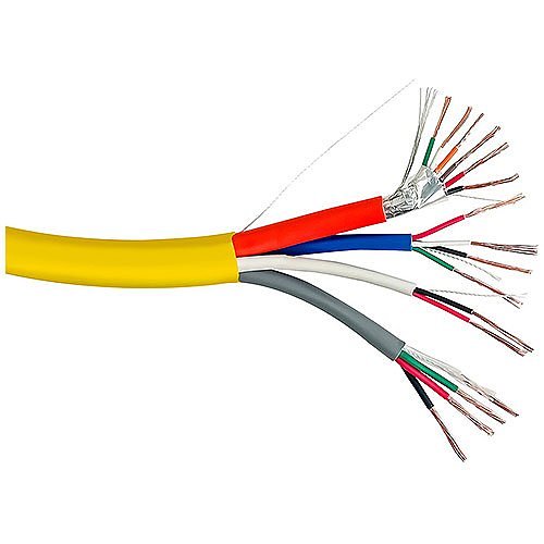 WAVENET - Cable Access Control 500' Yellow Reel CMP