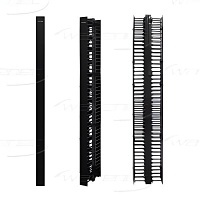 WAVENET - Vertical Finger Duct Double Sided 4"X 12"X 78" w