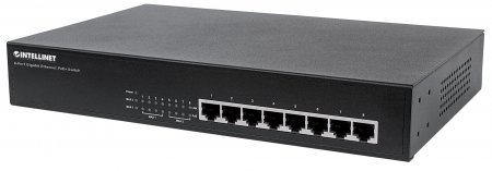 INTELLINET | Switch 8 Port
Gigabit PoE 140 Watts