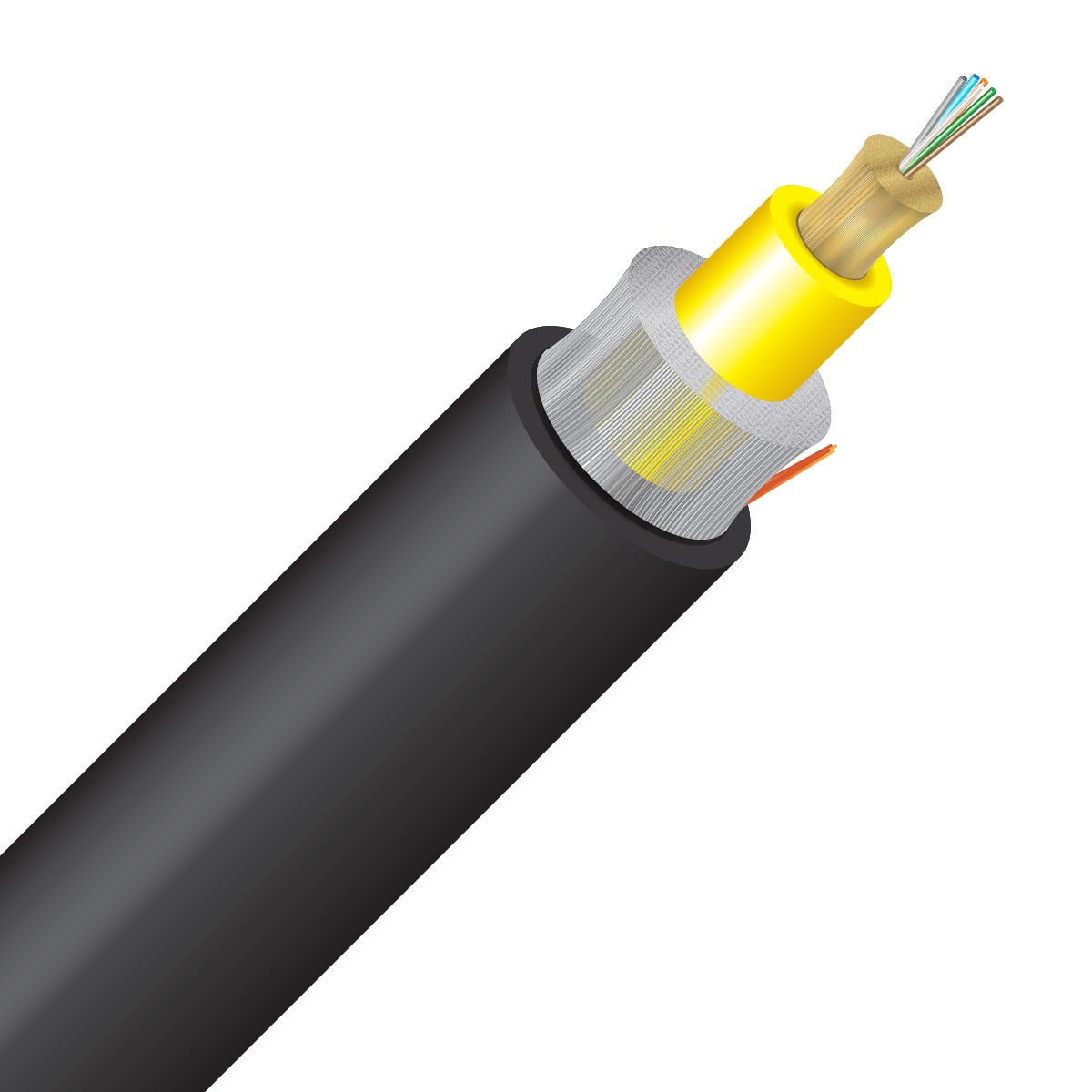 Cleerline Fiber | Fiber 6
Strand SSFTM Rugged
Micro-Distribution LT, Riser
I/O,9/125, G657 A2/B2 OS2
1000ft