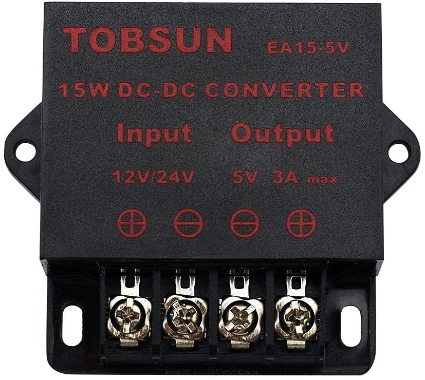 LIONBEAM | Step Down Power
Converter 12/24VDC To 5VDC 3A