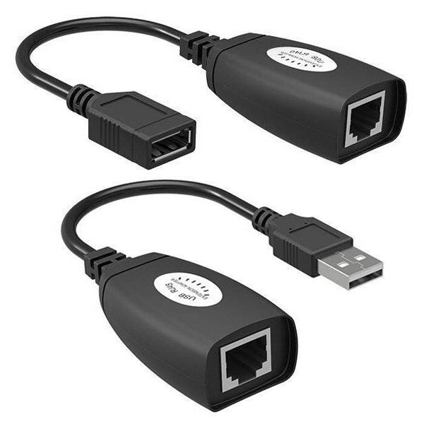 CALRAD | USB 2.0 Over Cat5e/6 Extender Dongles