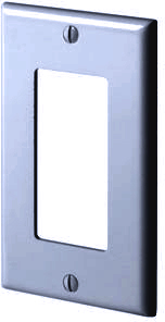 Leviton | Wallplate Decora 1 Gang Gray