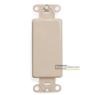 Leviton | Blank Decora Insert Ivory