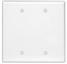 MULBERRY | FACEPLATE BLANK 2G
SMOOTH WHITE METAL