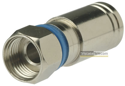 SCP | Connector F Compression
RG6-Quad 50 PK