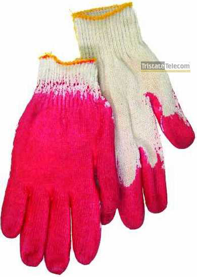 LIONBEAM | Glove String Knit
Red Latex Coate 10 PR