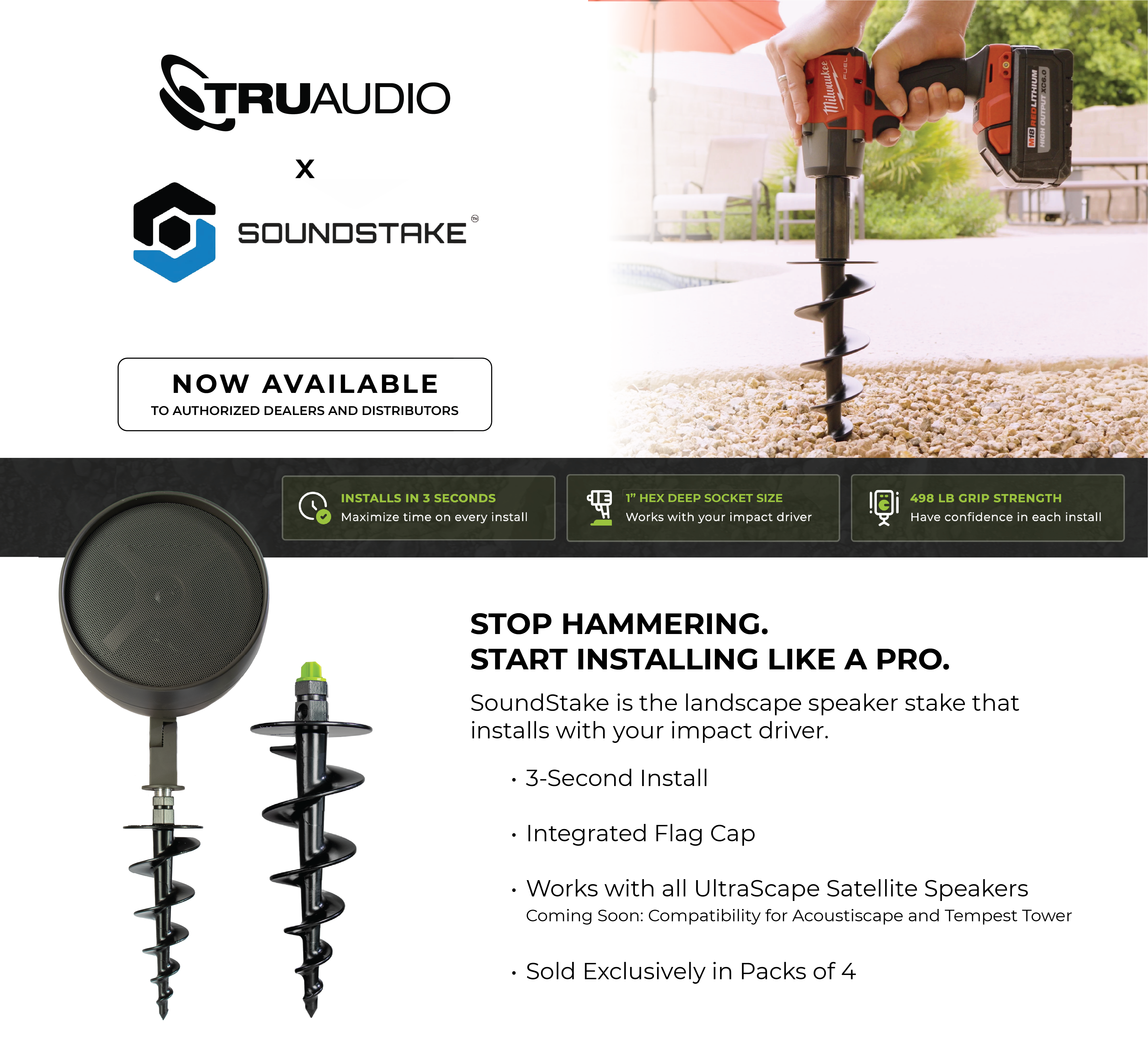 True Audio - SoundStake 4 pack