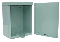 MIER | Enclosure Metal Outdoor
10&quot;Wx12&quot;Hx6&quot;D