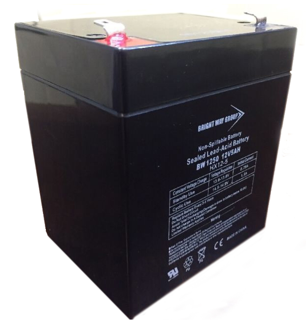 BRIGHT WAY GROUP | Battery 12V
5AH Sealed Lead Acid