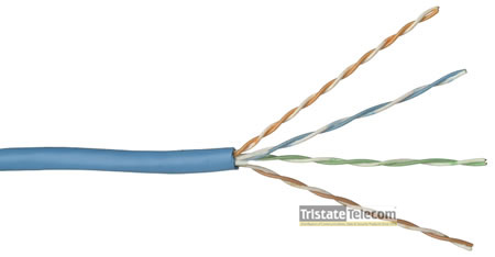 LIONBEAM | Cable Cat 5e 4 PR 1000&#39; CMP Blue PB