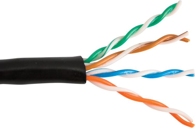 SCP | Cable Cat 6 4 PR 1000&#39; Outdoor W/Gel