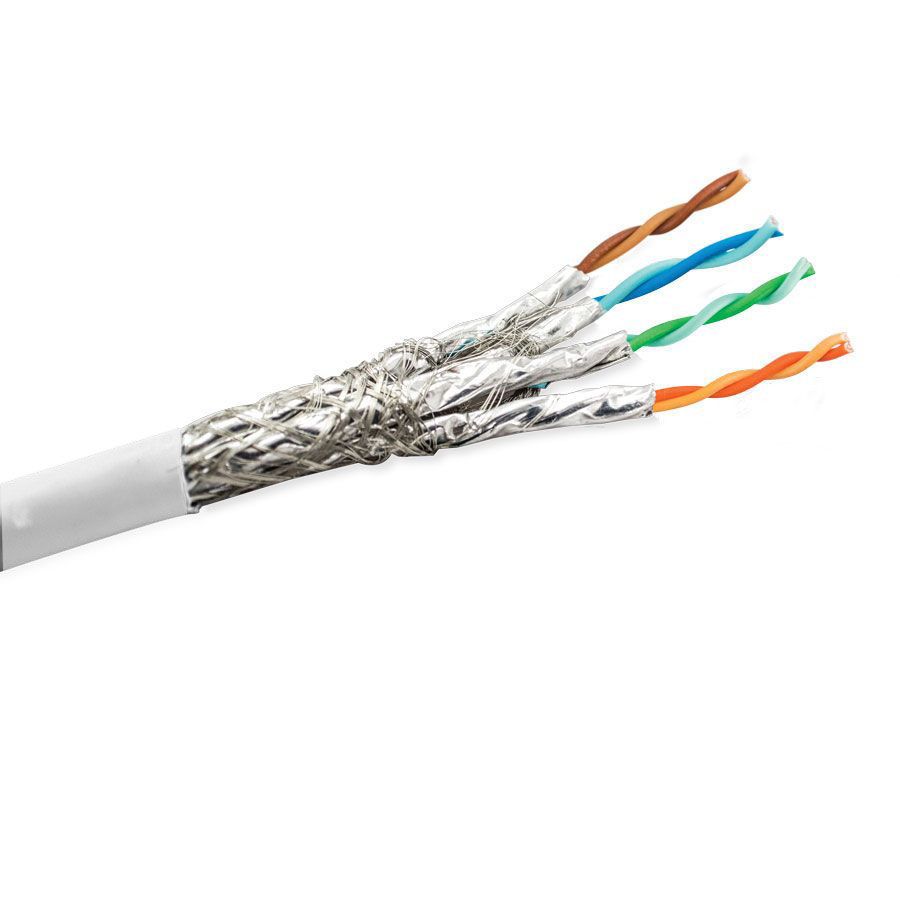 SCP | Cable Cat 7A 1000&#39; PVC WHITE