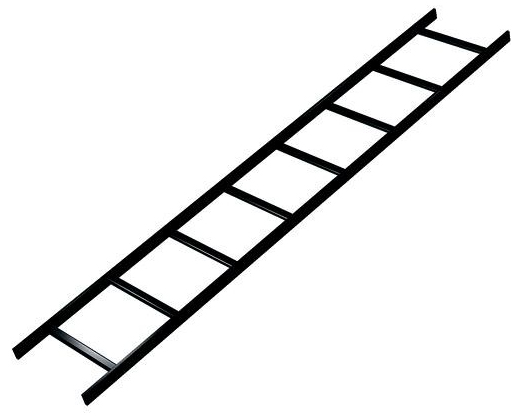 Middle Atlantic | Ladder Rack 6&#39; X 12&quot; Black