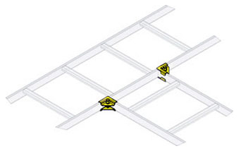 Middle Atlantic | Ladder Rack T Splice 1Pair