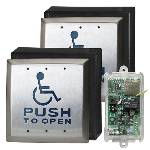 CAMDEN - Concealed Wireless Push to exit Kit (Includes