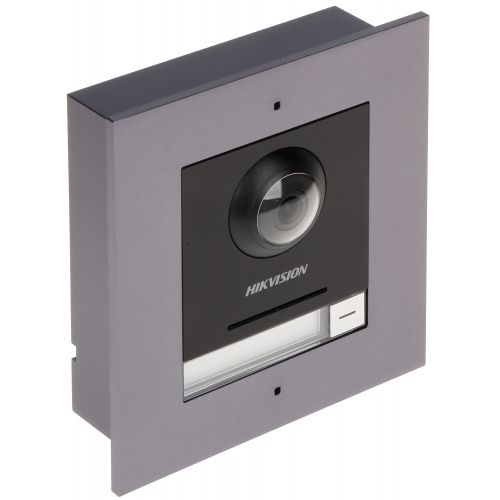 HIKVISION | IP Video Intercom
camera &amp; 1 Button Module Flush
Mount