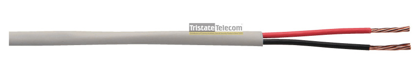 GENESIS CABLE | Cable 18/2 STR
1000&#39; Riser PB Gray