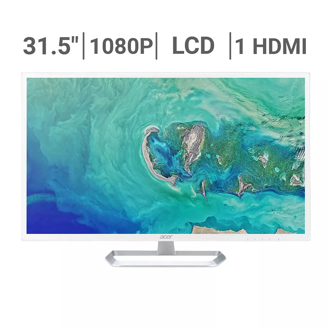 LG | Monitor LED 32&quot; White
HDMI/ VGA/DVID 1920X1080 White